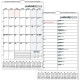 Wall Calendar Office Planner, Timer