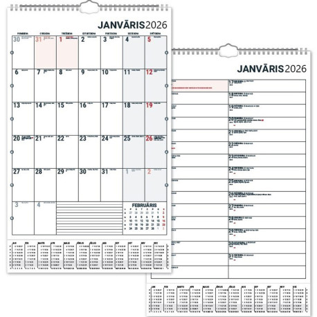 Wall Calendar Office Planner, Timer