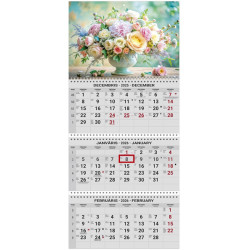 Wall Calendar Office Extra, Timer