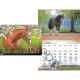 Wall Calendar Horses, Timer