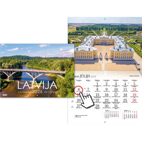 Sienas kalendārs Latvija, Timer