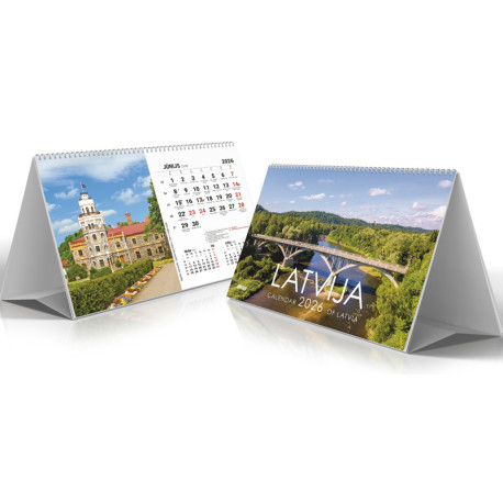 Galda kalendārs Desk Latvija, Timer