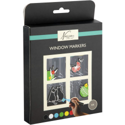 Window Markers 6pcs., Nassau Fine Art