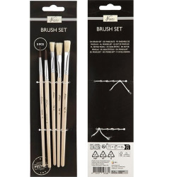 Painting Brush Set 5pcs., Nassau Fine Art