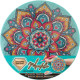 Dimantu glezna Mandala (zaļa) ⌀30cm, Craft Sensations