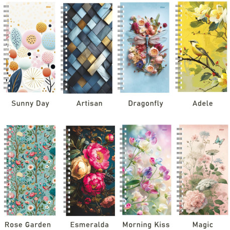 Kabatas kalendārs Midi Spiral Design Nedēļa, Timer