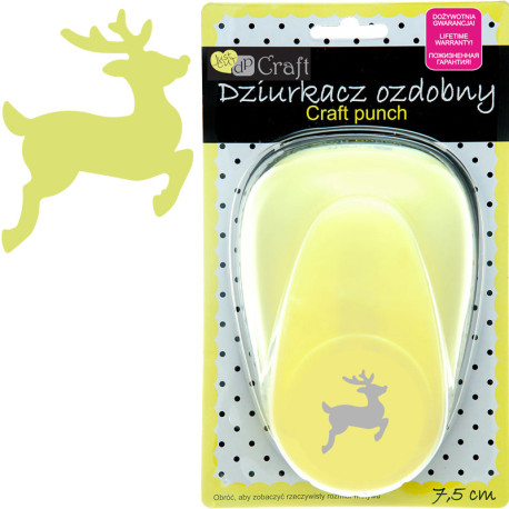 Silhouette Craft Punch Reindeer 7.5cm, DP Craft
