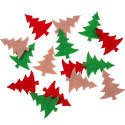 Felt Stickers Trees 15pcs., DP Craft