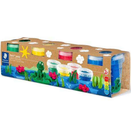 Veidošanas masa Noris® Junior 4 x130g, Staedtler