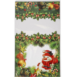 Christmas Treat Bag Snowman 20x33cm 100pcs.