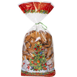 Christmas Treat Bag Bunnies 20x38cm 100pcs.