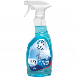 Stikla tīrīšanas līdzeklis Seal Windows & Glass 500ml, Spodrība
