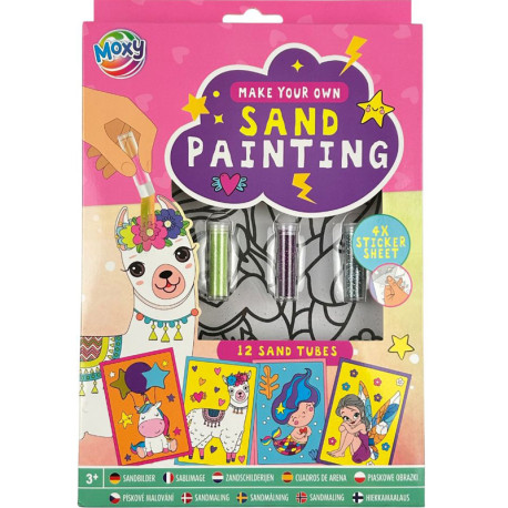 Sand Painting Lama, Moxy