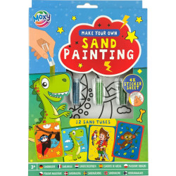 Sand Painting Dino, Moxy
