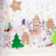 Glitter Stickers Winter Landscape 33pcs., DP Craft