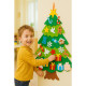 Christmas Felt Tree 100cm, Grafix
