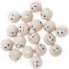 Wooden Balls with Face ⌀2cm 40g, Playbox