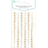 Adhesive Pearls Gold 120pcs., DP Craft