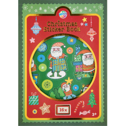 Christmas Sticker Book A5 16 Sheets, Creative Craft