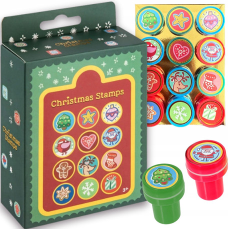 Zīmogu komplekts Ziemassvētki 12gab., Creative Craft