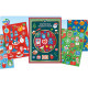 Christmas Sticker Book A4 8 Sheets, Creative Craft