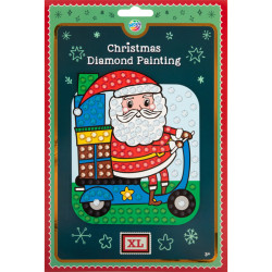 Xmas Diamond Painting Santa A5, Creative Craft Group