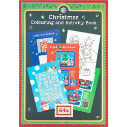 Christmas Colouring & Activity Book A4 64 Pages, Creative Craft Group