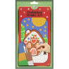 Xmas Mosaic Art Gingerbread House A5, Creative Craft Group