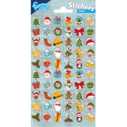 Christmas Stickers Card 60pcs., Creative Craft Group