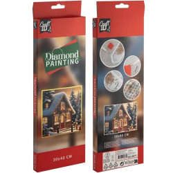 Diamond Painting Cottage 30x40cm, Creative Craft Group