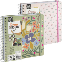 Scrapbook 20x20cm 220g/m² 40 Sheets, Craft Sensations