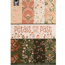 Design Paper Everyday Petals From the Past A5 200g/m² 32 Sheets, Creative Craft Group