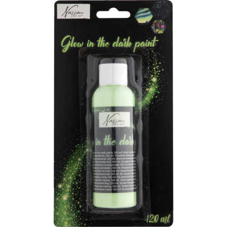 Tumsā spīdoša akrila krāsa 120ml, Nassau Fine Art