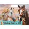 Colouring Book Horses + Stickers 35.5x26cm 25 Sheets, Creative Craft Group