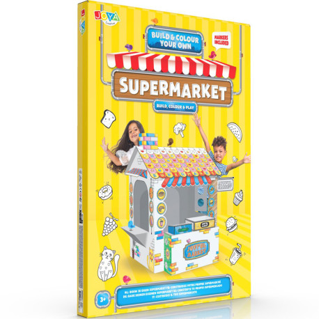Build and Colour Your Own Supermarket, Creative Craft Group