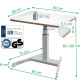 Leitz Ergo Small Electric Sit Standing Desk 80x60cm