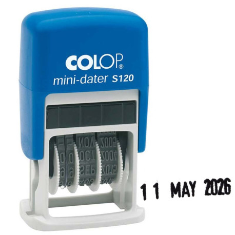 Datuma spiedogs D/M/G S120, Colop