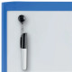 Nobo Mini Magnetic Whiteboard with Coloured Frame 21,6x28cm