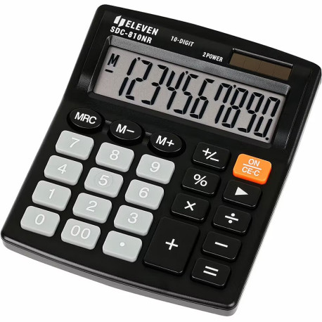 Desk Calculator SDC-810NR, Eleven