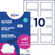 Self-adhesive Name Badges 80 x 50 mm, Avery Zweckform