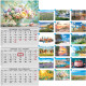 Wall Calendar Office Extra, Timer