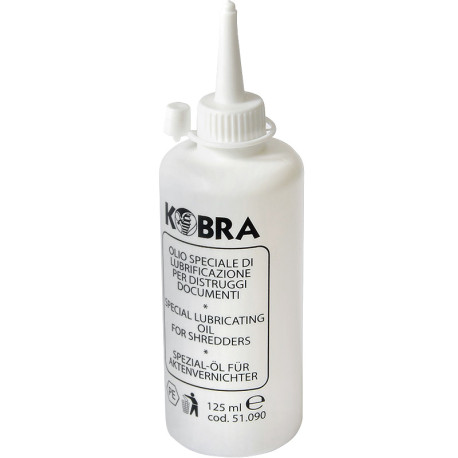 Eļļa dokumentu smalcinātājiem Kobra 125ml