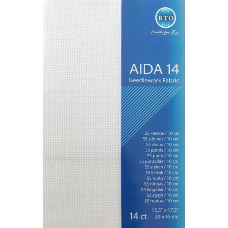 Cross stitch fabric Aida 14 39x45cm