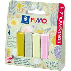 Fimo® Soft komplekts Floral 4x25g, Staedtler