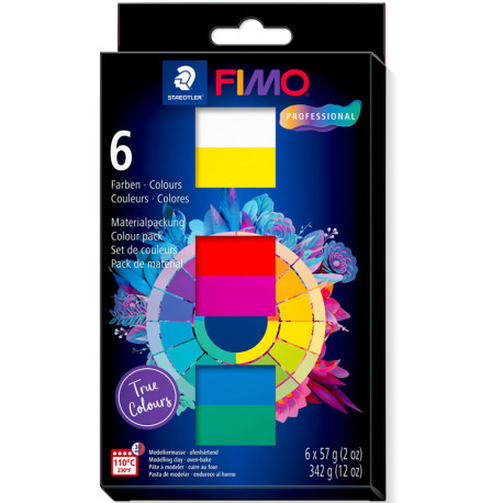 Fimo® Professional True Colours 6x57g, Staedtler