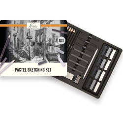 Pastel Sketching Set 30pcs., Nassau Fine Art