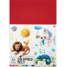Coloured Felt A4 2mm 8pcs., Creative Craft Group