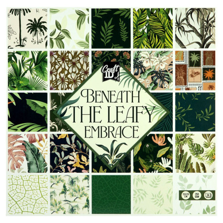 Design Paper Beneath the Leafy Embrace 250g/m² 24 Sheets, Creative Craft Group