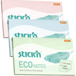 Stick'n Notes ECO 76x127mm 100 Sheets, BNT Scandinavia