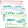 Līmlapiņas Stick'n ECO 76x127mm 100lp., BNT Scandinavia